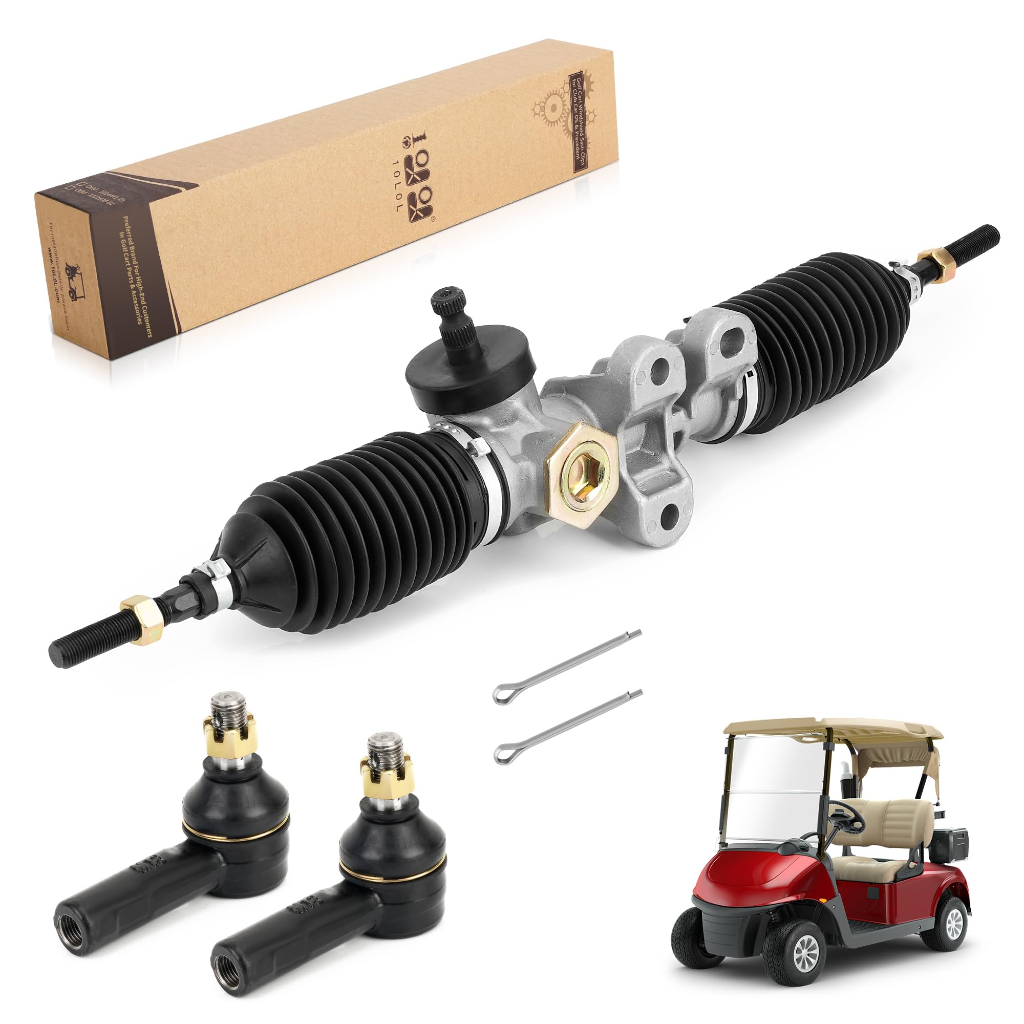 Amazon.com : 10L0L Golf Cart Steering Gear Box Assembly Fits for